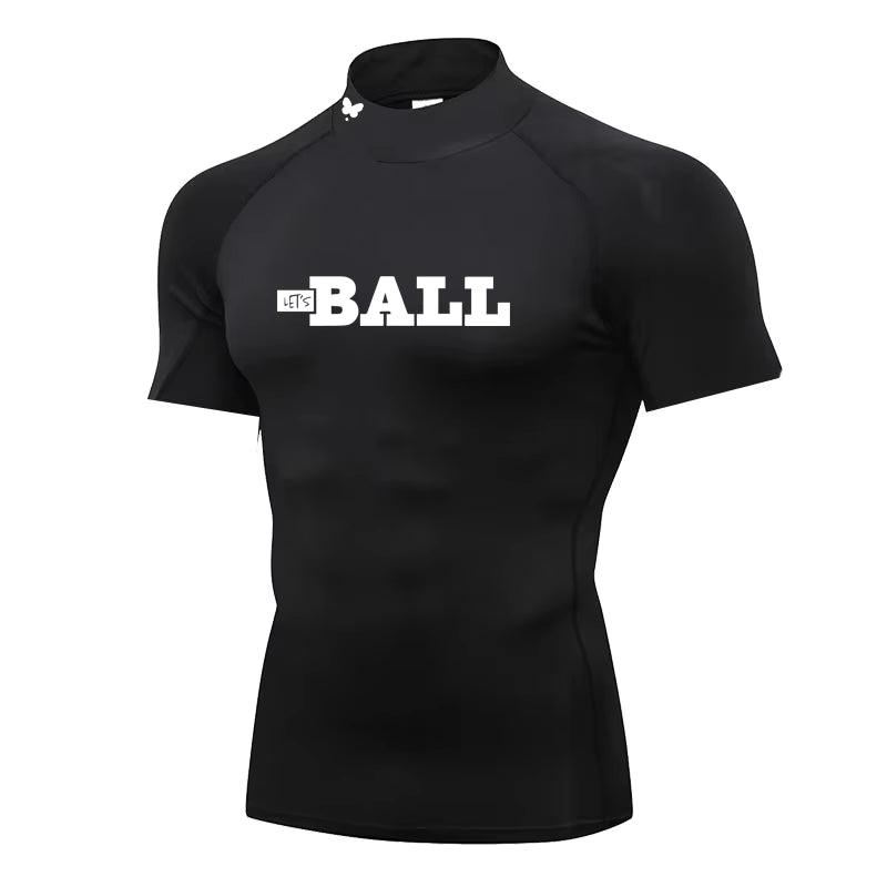 Mock Neck PRO Short Sleeve Compression Adult